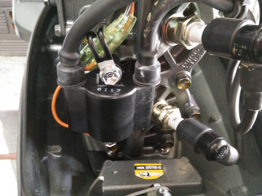 เครื่องเรือ suzuki9.9 2strokeยังไม่ใช้ในไทย