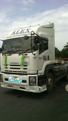 หัวลาก อีซูซุ GZX 360 ปี55 สภาพดีสวยจัดเดิมทั้งคัน พร้อมวิ่งงาน เอกสารทะเบียน พร้อมโอน ราคา 2,180,000บ ครับ