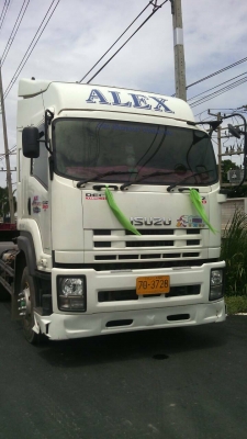 หัวลาก อีซูซุ GZX 360 ปี55 สภาพดีสวยจัดเดิมทั้งคัน พร้อมวิ่งงาน เอกสารทะเบียน พร้อมโอน ราคา 2,180,000บ ครับ