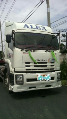 หัวลาก อีซูซุ GZX 360 ปี55 สภาพดีสวยจัดเดิมทั้งคัน พร้อมวิ่งงาน เอกสารทะเบียน พร้อมโอน ราคา 2,180,000บ ครับ