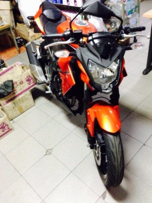 ขาย Kawasaki Z250SL ABS ขาย สีส้มรถ จด ม.ค ปี 58(รถ 6 เดือน ) สภาพสวย เดิม ๆ