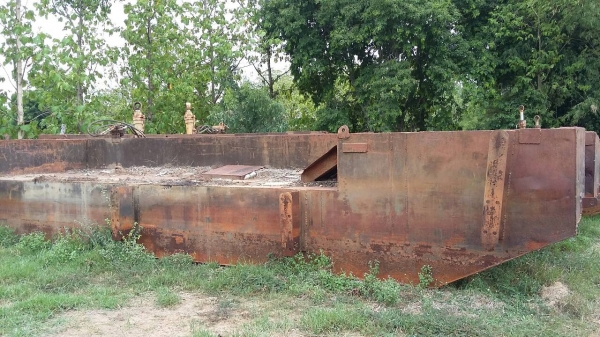 ขายรถแบคโฮบูมอาร์มยาวพร้อมโป๊ะ KOBELCO SK220-/// เอกสารอินวอย ราคา 1750000