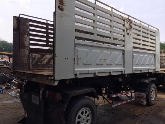 ขายดาวน์ ลูกพ่วงดั้ม SMM สามมิตร ปี 2556 สวยเดิมๆยางสวย ฝาท้ายมีครบแค่ถอดไว้