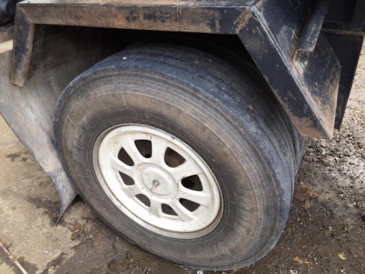 ขายดาวน์ ลูกพ่วงดั้ม SMM สามมิตร ปี 2556 สวยเดิมๆยางสวย ฝาท้ายมีครบแค่ถอดไว้