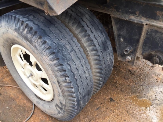 ขายดาวน์ ลูกพ่วงดั้ม SMM สามมิตร ปี 2556 สวยเดิมๆยางสวย ฝาท้ายมีครบแค่ถอดไว้