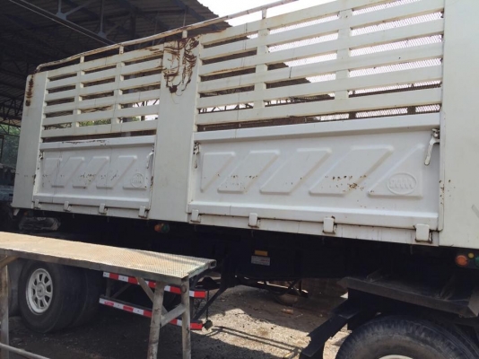 ขายดาวน์ ลูกพ่วงดั้ม SMM สามมิตร ปี 2556 สวยเดิมๆยางสวย ฝาท้ายมีครบแค่ถอดไว้