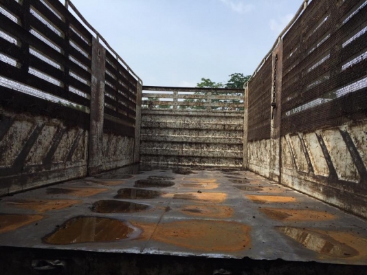 ขายดาวน์ ลูกพ่วงดั้ม SMM สามมิตร ปี 2556 สวยเดิมๆยางสวย ฝาท้ายมีครบแค่ถอดไว้