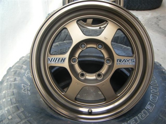 ขายแม็กซ์ Volk racing ขอบ16" กว้าง 8" 6 รุุู สภาพเหมือนใหม่ครับ