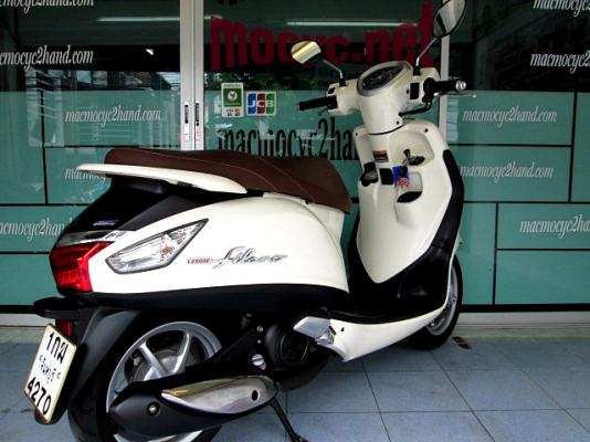 grand filano 125 cc. สีขาวเปลือกใข่ ให้ความคลาสสิคสุด รถเดือน พฤศจิกายน ปี 57 ไมล์ 4 พันโล แถม 4 รายการ 42900