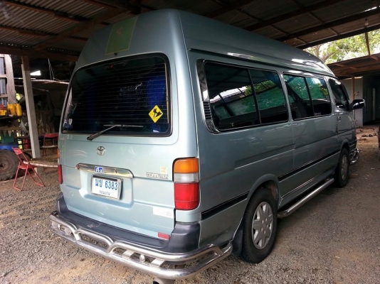 ขายรถตู้โตโยต้าหลังคาสูง ปี45 เครื่อง2500 แต่งVIPแล้ว ภายในสวย แอร์เย็น มีทีวีคาราโอเกะ สภาพพร้อมใช้งาน เอกสารพร้อมโอน สนใจโทร 090-8588220คุณนะ 093-3258446คุณบิว ID:narong498 หรือเข้าดูสินค้าอื่นๆได้ที่ www.truck.in.th/498 หรือเพจFacebook ณรงค์ ซื้อขายรถม