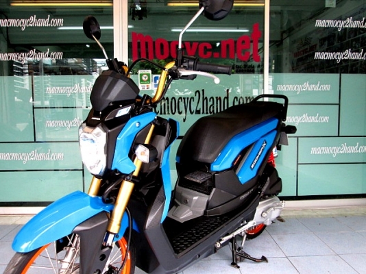 ZOOMER สีนํ้าเงิน สียอดนิยม (( ลงล้อ )) โช๊คแต่ง รถเดือน มิถุนายน ปี 57 ไมล์ 8 พันโล แถม 3 รายการ 32900 ZOOMER สีนํ้าเงิน สียอดนิยม (( ลงล้อ )) โช๊คแต่ง รถเดือน มิถุนายน ปี 57 ไมล์ 8 พันโล แถม 3 รายการ 32900