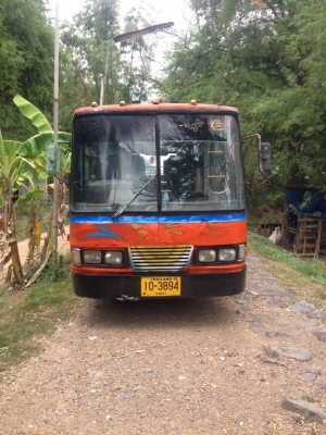 ขายรถบัส8เมตรHINO km350  เครื่อง6bb1 สภาพรถใช้งานได้เลย