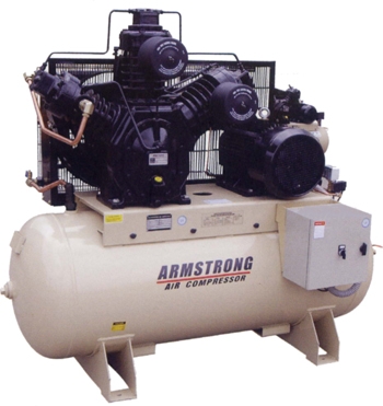 ปั๊มลมลูกสูบSCR ( Industrial Air Com, High Pressure ( 35 -70 barg ), Non - Lube )