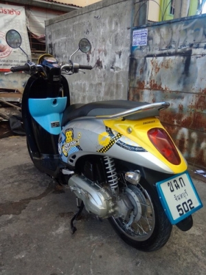 Scoopy-i สีเหลือง-เทา ประหยัดน้ำมัน สวยๆราคาถูกครับ