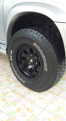 ขายครับเผื่อใครสนใจ lenso 16x9 พร้อมยาง 265/75/16 ปี 13 สวยๆ โหดๆ