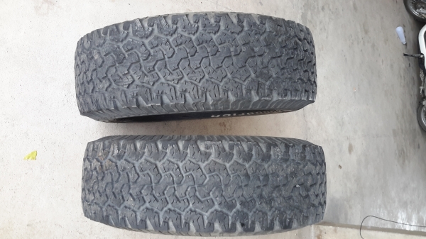 Bf. all. 265/75/16 ปี10 ขอบ 16  2เส้น ดอกสวยๆ