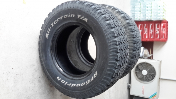 Bf. all. 265/75/16 ปี10 ขอบ 16  2เส้น ดอกสวยๆ