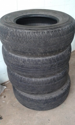 ขายยาง dunlop at20 grandtrek 255/70r16 ปี 2011