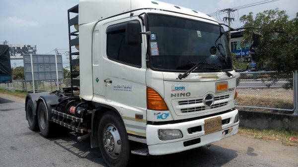 ขาย Hini 500 260แรง FM1JKKA (NGV) ออกห้างป้ายแดง ปี54 1.45ล้าน