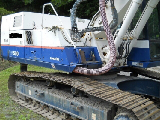 รับorder รถเจาะหิน KOMATSU  BP500