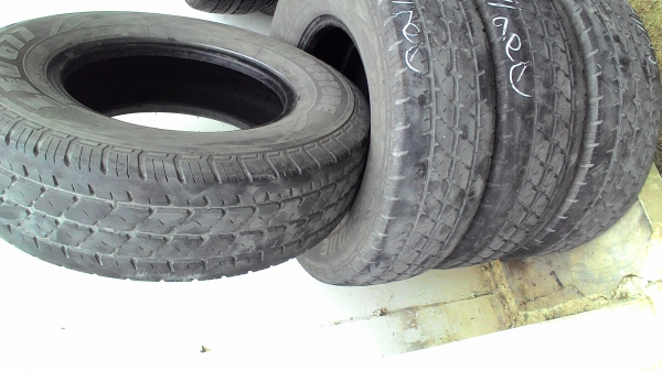 195R14. BRIDGESTONE LEO 677 เป็นชุด 4 เส้น tel.081-427-3941