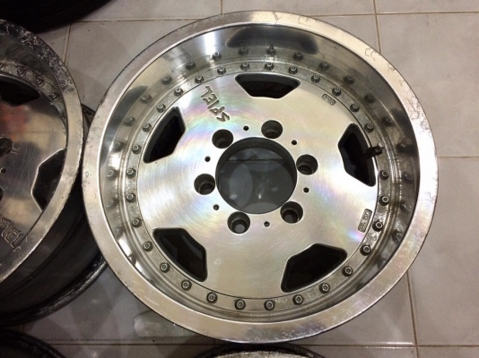 ขายล้อ SPIEL 2 ชิ้นแท้ 15x8" ET-1 6 รูกระบะ ประมูลจากญี่ปุ่น
