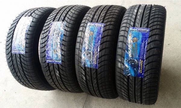 ยางใหม่ Goodyear Blue Streak 205 45 16 ปลายปี14