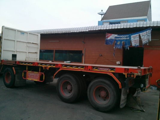 Hino 12 ล้อ พื้นเรียบ + พ่วง 1.5 ล้าน