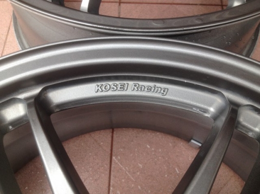 ล้อ KOSEI RACING ญี่ปุ่นเเท้ขอบ17กว้าง7นิ้วอ๊อฟ42 5รู114สีเดิมๆยุ่นสภาพสวย