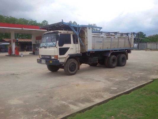 ขายรถบรรทุกสิบล้อดัมพ์ MITSUBISHI MA เครื่องเดิม 6D16-195 แรง 2 เพลา กระบะดัมพ์โคราช แอร์พร้อม ทะเบียนพร้อม