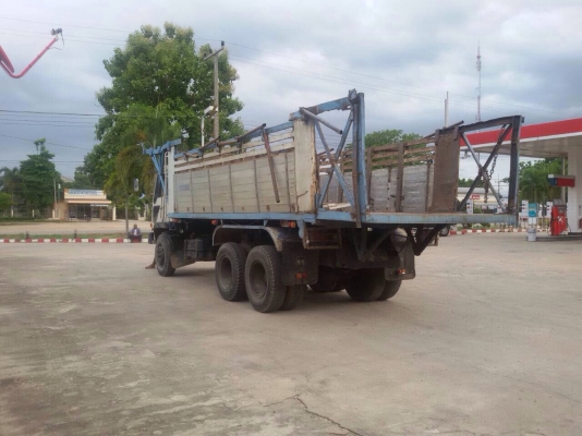 ขายรถบรรทุกสิบล้อดัมพ์ MITSUBISHI MA เครื่องเดิม 6D16-195 แรง 2 เพลา กระบะดัมพ์โคราช แอร์พร้อม ทะเบียนพร้อม