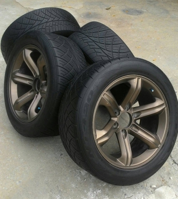 ขายล้อเล็บเหยี่ยวขอบ 20 พร้อมยาง NITTO