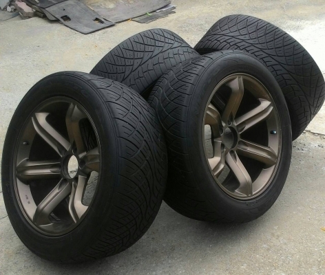 ขายล้อเล็บเหยี่ยวขอบ 20 พร้อมยาง NITTO