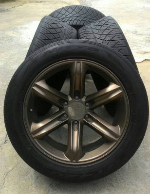 ขายล้อเล็บเหยี่ยวขอบ 20 พร้อมยาง NITTO