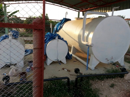 ขายถังน้ำมัน 400 ลิตร