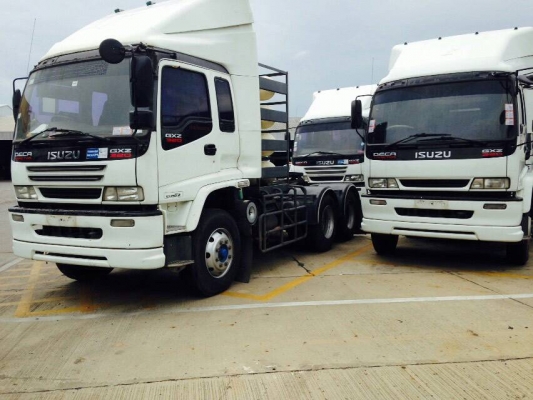 ขายด่วนครับ หัวลาก ISUZU DECA 320 ปี 48 และ ปี 50 รถสวยครับ พร้อมใช้งาน รวม 5 คัน