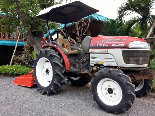 ยันร์ม่า EF312T EX 4 WD 2 เพลาพร้อมตัดหญ็าใหม่ 1.10 เมตร