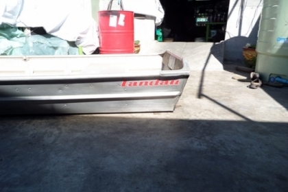 เรือปิเนียม LANDUA 12 ฟุต พร้อมเครื่อง SUZUKI 5 แรง นำเข้าจากญี่ปุ่น เคลื่อนย้ายสะดวก
