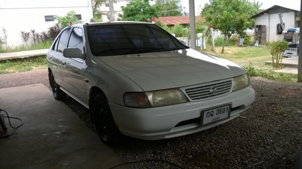 ขายรถเก๋ง NISSAN ปี 1996/2539 ติดแก๊ส LPG กระจกไฟฟ้า แอร์เย็น ทะเบียนพร้อมโอนครับ ขายรถเก๋ง NISSAN ปี 1996/2539 ติดแก๊ส LPG กระจกไฟฟ้า แอร์เย็น ทะเบียนพร้อมโอนครับ