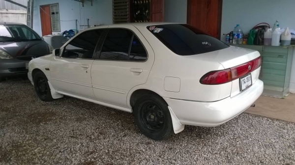 ขายรถเก๋ง NISSAN ปี 1996/2539 ติดแก๊ส LPG กระจกไฟฟ้า แอร์เย็น ทะเบียนพร้อมโอนครับ ขายรถเก๋ง NISSAN ปี 1996/2539 ติดแก๊ส LPG กระจกไฟฟ้า แอร์เย็น ทะเบียนพร้อมโอนครับ