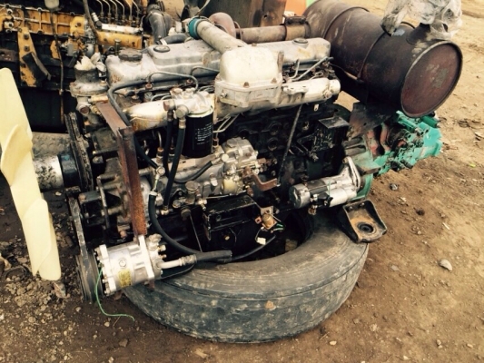 ขายเครื่อง6D34พร้อม ปั๊ม  ตัดจากKOBELCO มาคร์ไฟล ซุปเปอร์