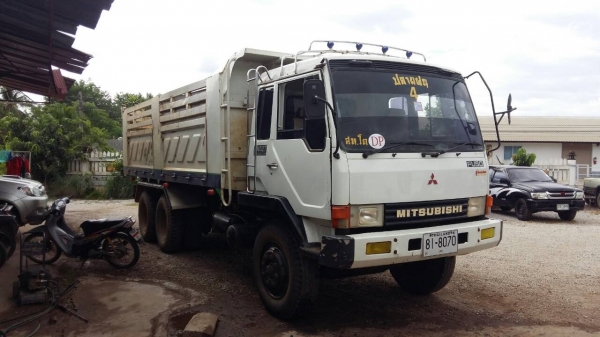สิบล้อ มิตรซู FUSO FN527M A195 เเรง2เพา10 สปีค เบคร์ใหญ่ พร้อมลุย ทะเบียนพร้อมโอน