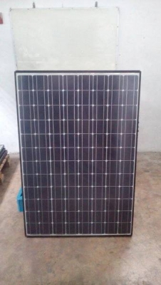 ขายแผงโซล่าเซลล์มือสองญี่ปุ่นยี่ห้อ SANYOกำลังการผลิต 63 โวล์ 167 วัตร์ชนิดไวแสง