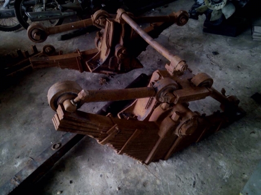 ชุดแหนบเพลาโบกี้ ลูกหมากใหญ่แล้ว