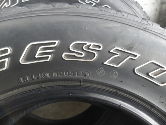 ยาง BRIDGESTONE 265/70R16ปี11 สวยๆ 4 เส้น ราคา 4200 บาท
