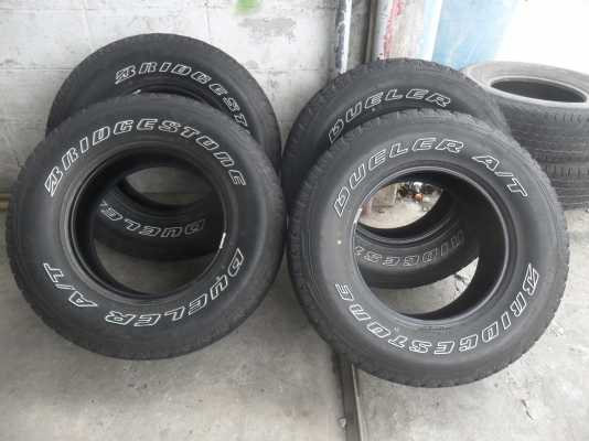 ยาง BRIDGESTONE 265/70R16ปี11 สวยๆ 4 เส้น ราคา 4200 บาท