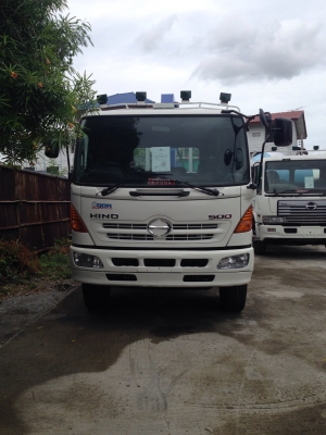 ขายรถ 6 ล้อกะบะติดเครน 5 ตัน 4 ปลอก ยี่ห้อ HINO รุ่น เมก้า เครื่องยนต์ 212 แรงม้า