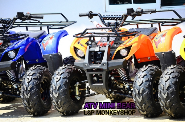 ลดราคาพิเศษ ATV mini bear ใส่เครื่อง 125cc เอทีวี Lot ใหม่เข้ามาแล้ว  ลดราคาถูกมากๆๆ  มีของแถม!!!รับประกัน1ปี