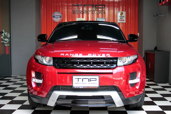 RANGE ROVER EVOQUE สีแดง 5 ประตู 2012 RANGE ROVER EVOQUE สีแดง 5 ประตู 2012