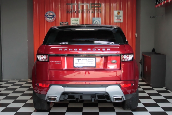 RANGE ROVER EVOQUE สีแดง 5 ประตู 2012 RANGE ROVER EVOQUE สีแดง 5 ประตู 2012